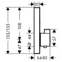 Верхня частина термостата Shower Select HansGrohe  (15763700)
