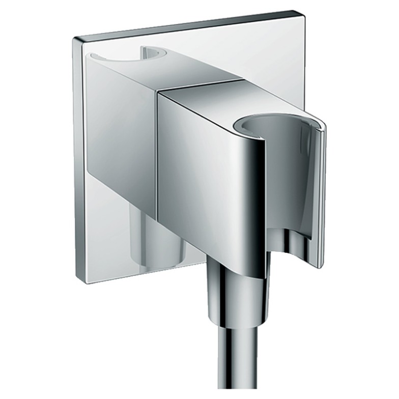 Тримач для лійки Fixfit Square з підключенням HansGrohe  (26486000)