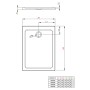 Піддон Doros Plus F 90x120 Radaway  (SDRFP1290-01)