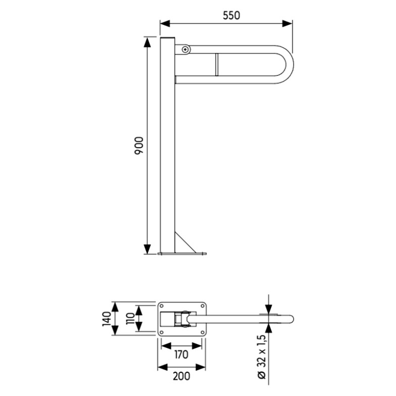 Поручень Lehnen Funktion Kolo  (L1061401)