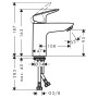 Змішувач Logis HansGrohe  (71101000)