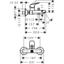 Змішувач Logis HansGrohe  (71400000)