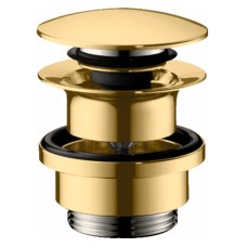 Донний клапан для раковини Polished Gold Optic HansGrohe  (50100990)