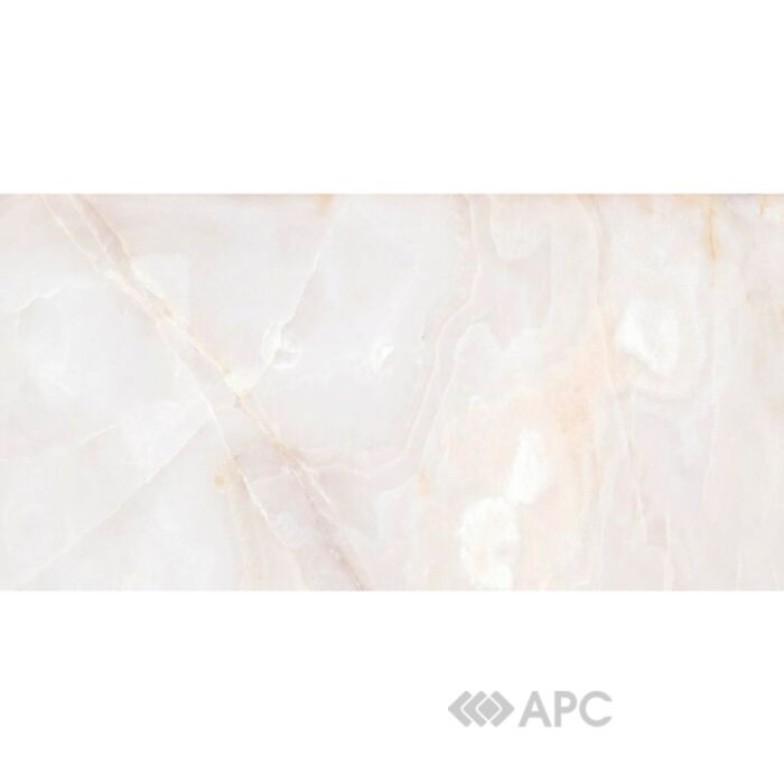 Керамограніт Allore Group Teo Onice Pearl  Full Lappato F P Rec 60*120 см бежевий