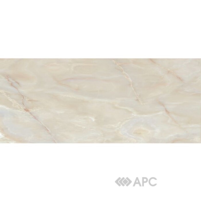 Керамограніт Allore Group Perla Cream Glossy F P Rec 60*120 см кремовий