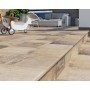 Сходинка з капіносом кутова Scandiano Ochra 33x33 код 7000 Ceramika Paradyz