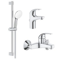 Набір змішувачів для ванни 3 в 1 BauCurve UA122217S1 Grohe