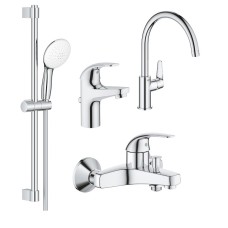 Набір змішувачів для ванни 4 в 1 BauCurve UA122218K1 Grohe