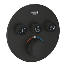 Змішувач для душу Grohtherm SmartControl 29508KF0 Black matt Grohe