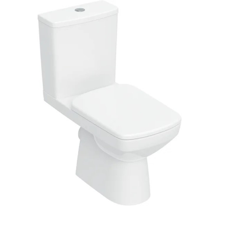 Компакт з кришкою Selnova Square 503.086.00.1 Geberit