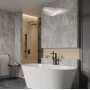 Плитка керамогранітна Locarno Light Grey RECT MAT 598x1198x8 Cersanit