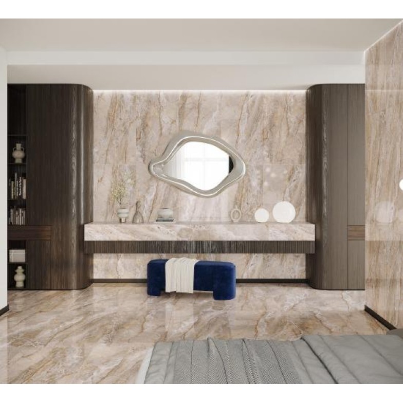 Плитка керамогранітна 6060205022-L Allure Бежевий 600x600 Intercerama