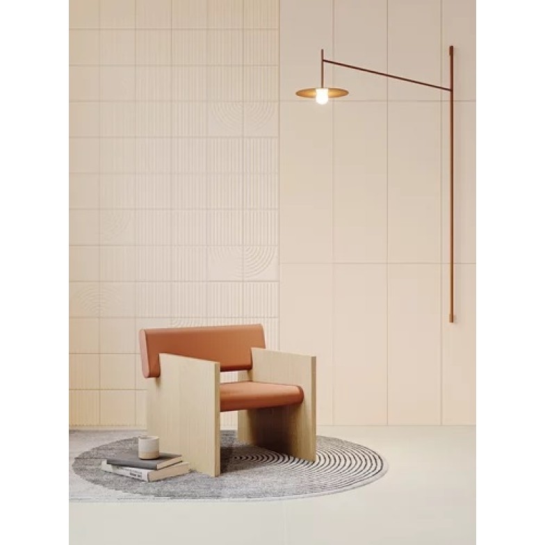 Плитка стінова Neve Beige RECT Блиск 298x898 Paradyz
