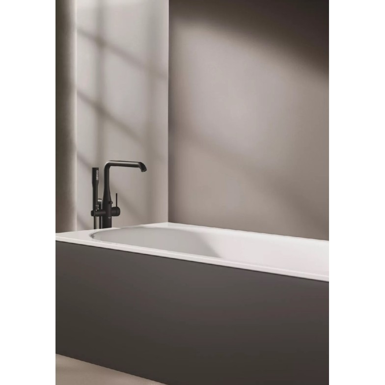 Змішувач підлоговий для ванни Essence 25248KF1 Black Grohe