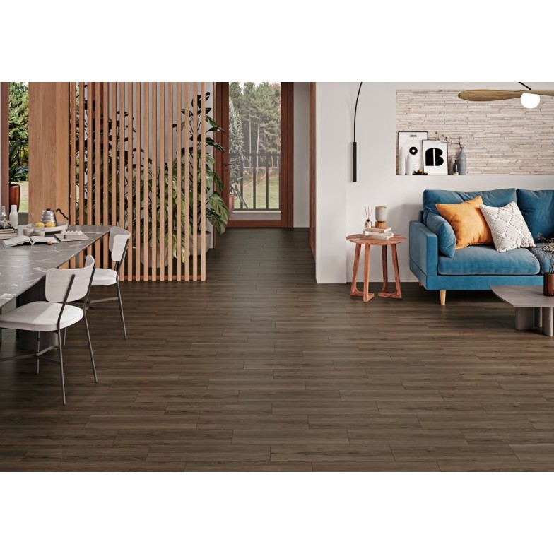 Плитка керамогранітна Calmwood Brown 185x598 Cersanit