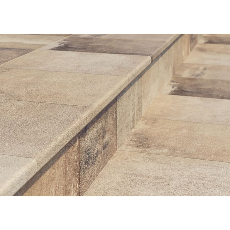 Сходинка з капіносом пряма Scandiano Ochra 30x33 код 6836 Ceramika Paradyz