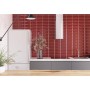 Плитка стінова 469061 Metrotiles Червоний 10x20 код 2017 Голден Тайл
