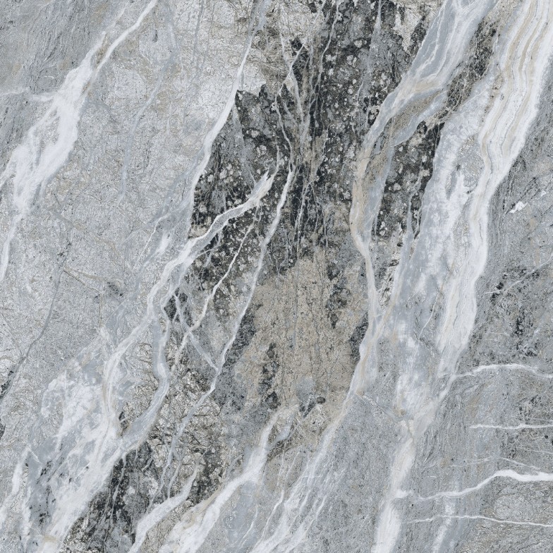 Плитка керамогранітна 6060141072-KL Majestic Темно-сірий 600x600 Intercerama