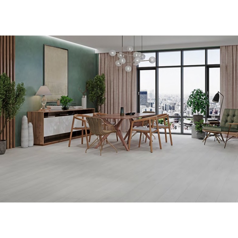 Плитка керамогранітна Elmwood White RECT MAT 198x1198 Cersanit
