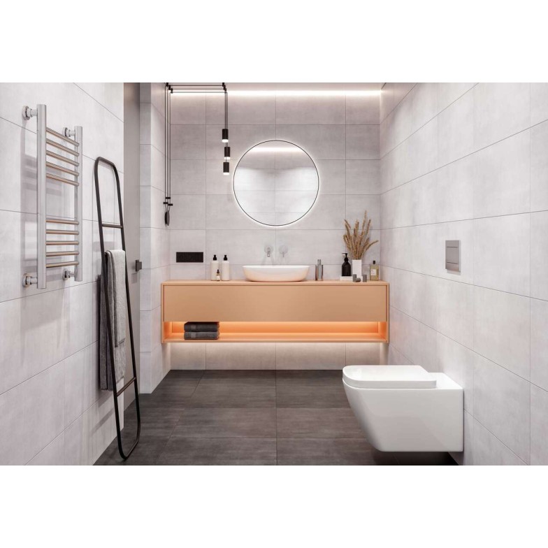 Плитка керамогранітна 5NG580 Strada Світло-сірий RECT 600x600x8 Golden Tile