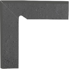 Цоколь Semir Grafit Лівий 2 ел 8,1x30 код 5441 Ceramika Paradyz