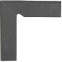 Цоколь Semir Grafit Лівий 2 ел 8,1x30 код 5441 Ceramika Paradyz