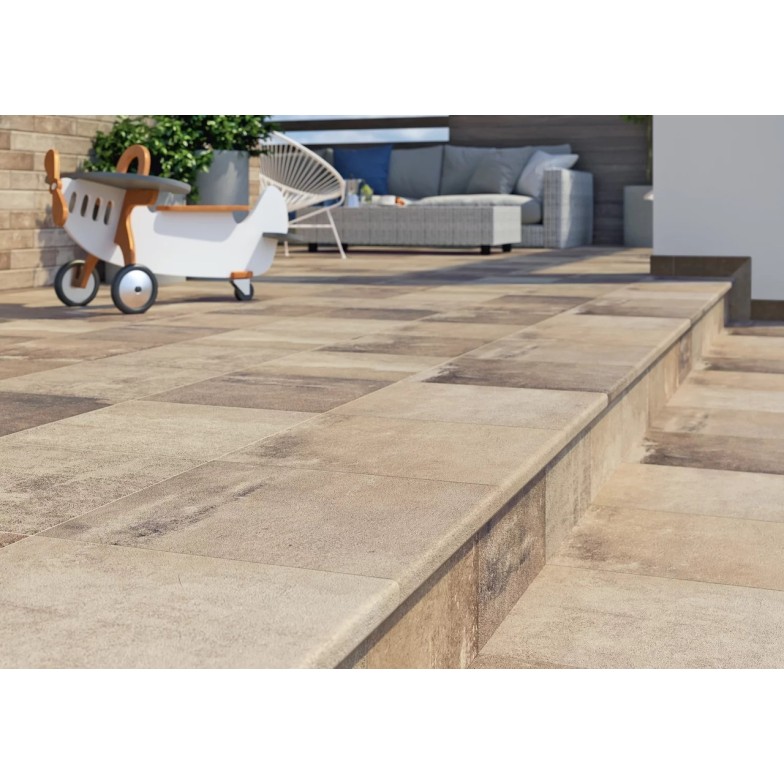 Сходинка з капіносом Scandiano Beige 328x328 Paradyz
