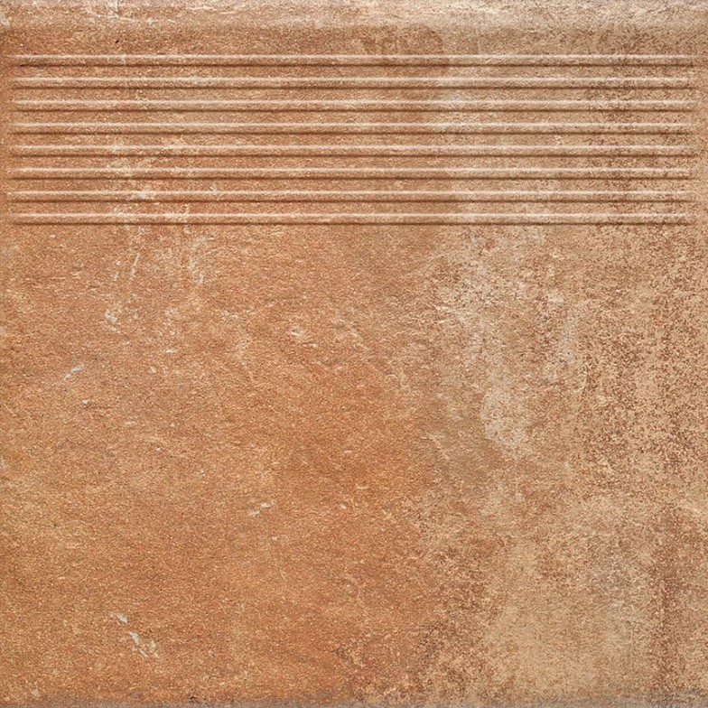Сходинка пряма Scandiano Rosso 295x295x8,5 Paradyz