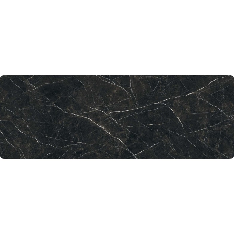 Плитка керамогранітна Desire Tri-D Black Spiek Kwarc SOFT 1600x3200x20 Paradyz
