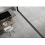Плитка керамогранітна Natural Rocks Silver SZKL RECT STR MAT 595x595x20 Paradyz
