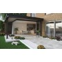 Плитка керамогранітна Burlington Silver SZKL RECT STR MAT 595x595x20 Paradyz