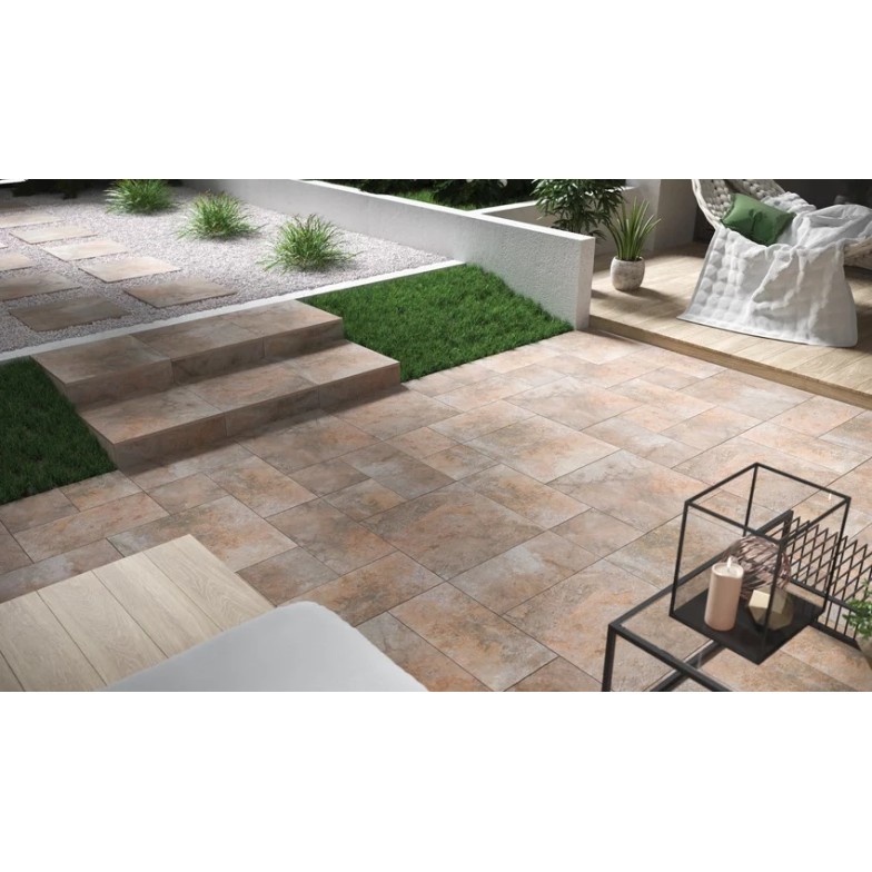 Плитка керамогранітна Burlington Rust SZKL RECT STR MAT 595x895x20 Paradyz