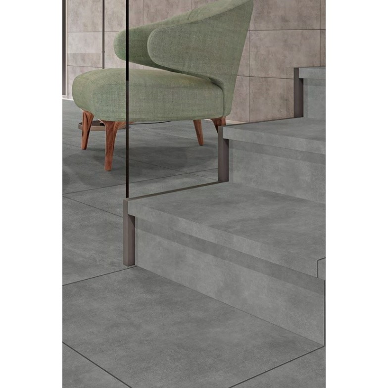 Сходинка з капіносом Silver Peak GPTU 603 Grey 318x598 Cersanit