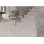 Сходинка з капіносом Silver Peak GPTU 603 Light Grey 318x598 Cersanit