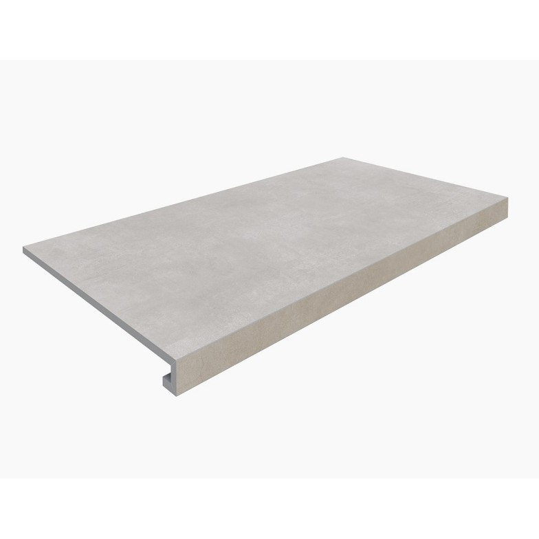 Сходинка з капіносом Silver Peak GPTU 603 Light Grey 318x598 Cersanit