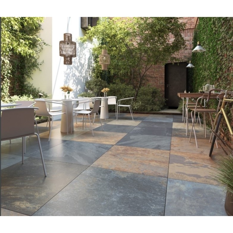 Плитка керамогранітна Peacock Blue RECT 900x900x20 Stargres