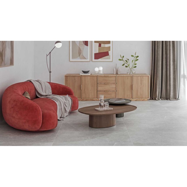 Плитка керамогранітна ES2580 Essential Сірий RECT 600x600x8 Golden Tile