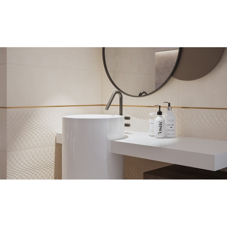 Плитка стінова Arego Touch Ivory SATIN 29x89 код 1330 Опочно