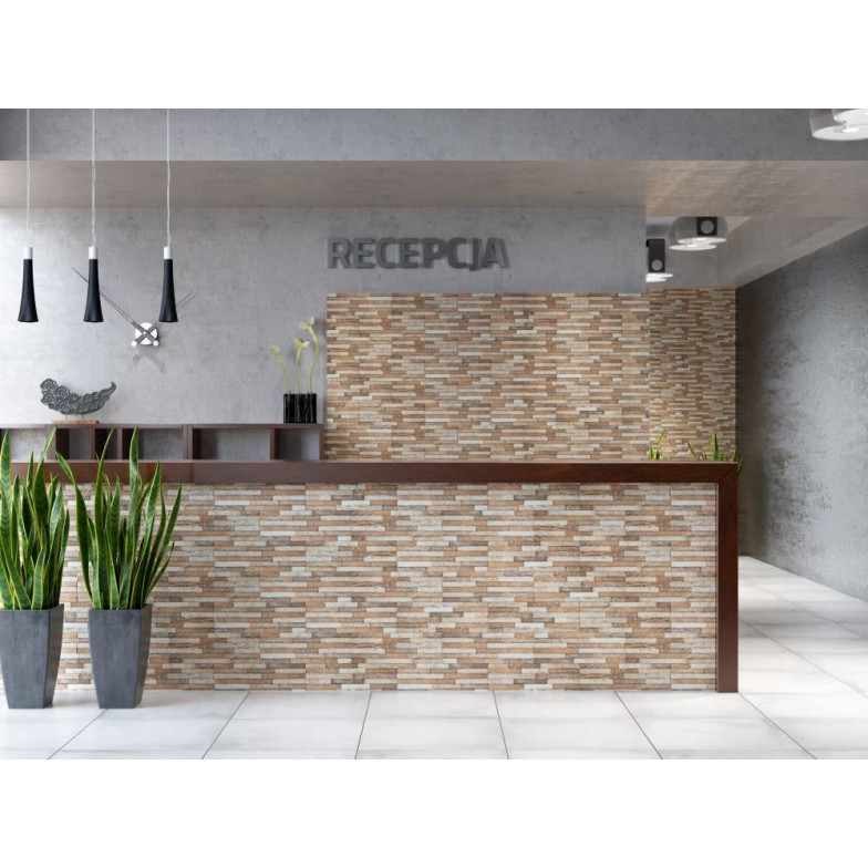 Плитка фасадна Kallio Sand 150x450x9 Cerrad