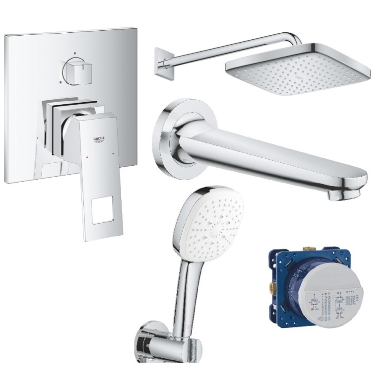 Набір змішувачів 5 в 1 Eurocube UA26417SC0L Grohe