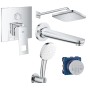 Набір змішувачів 5 в 1 Eurocube UA26417SC0L Grohe