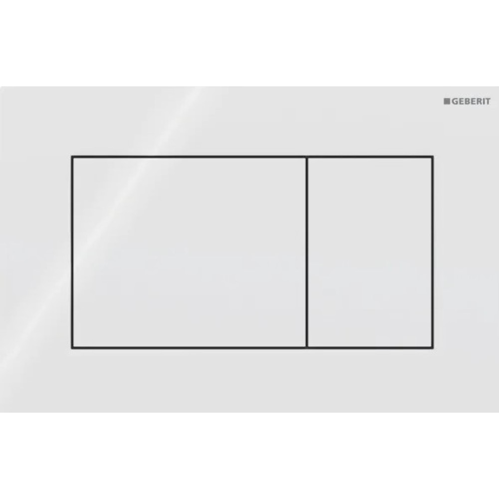 Кнопка зливу Sigma 01 Square 115.660.11.1 білий Geberit Кнопка зливу Sigma 01 Square 115.660.11.1 білий Geberit