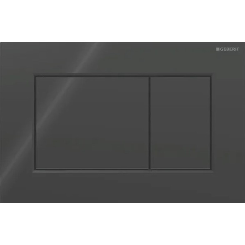 Кнопка зливу Sigma 01 Square 115.660.DW.1 чорний Geberit
