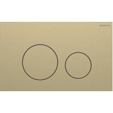 Кнопка зливу Sigma 40 Round 115.628.QF.1 латунь matt Geberit