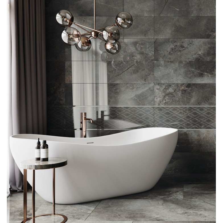 Плитка керамогранітна Masterstone Graphite POL 597x1197x8 Cerrad