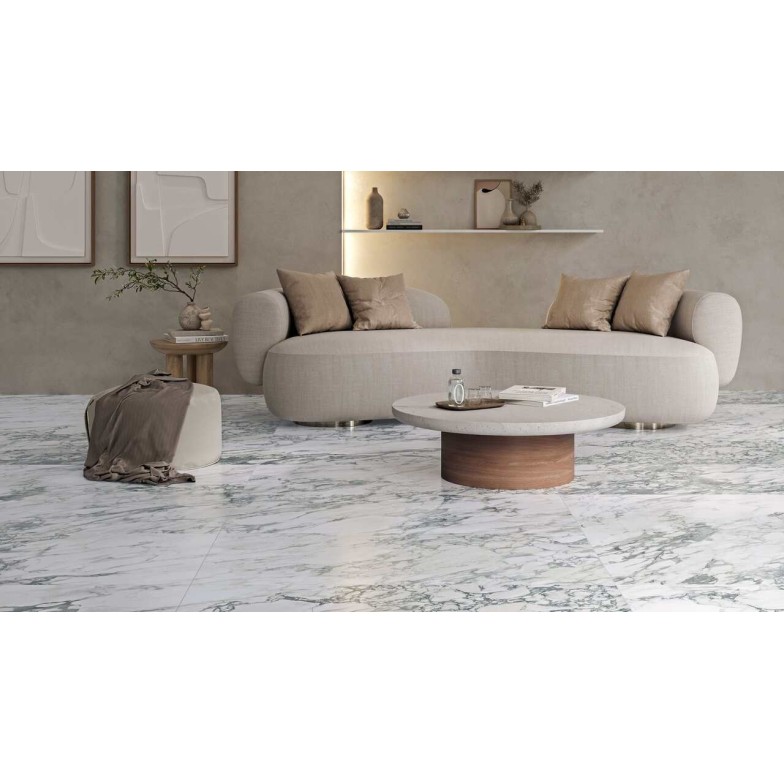 Плитка керамогранітна TS0580 Tempesta Білий RECT 600x600x8 Golden Tile