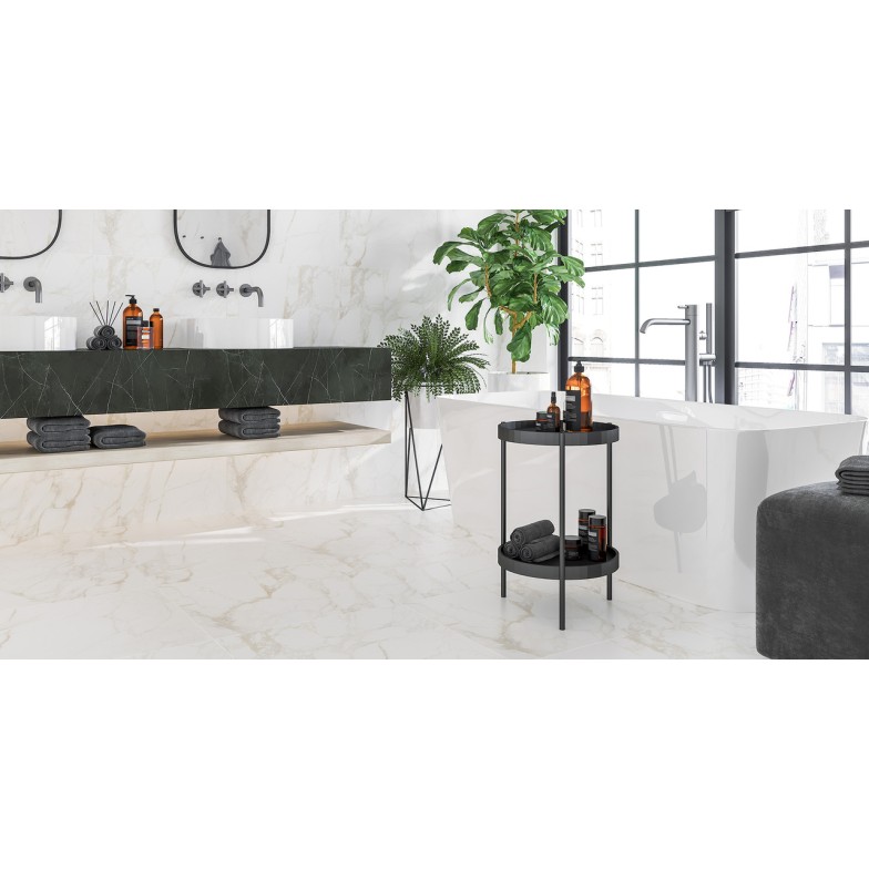 Плитка керамогранітна 3G0580 Imperial Білий RECT 600x600x8 Golden Tile
