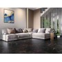 Плитка керамогранітна MPС580 Marmo Perlanera Чорний RECT 600x600x8 Golden Tile