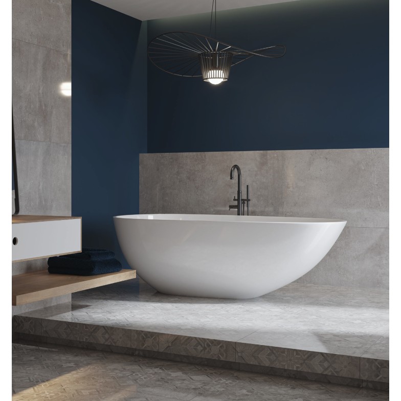 Плитка керамогранітна Softcement Silver RECT 597x1197x8 Cerrad