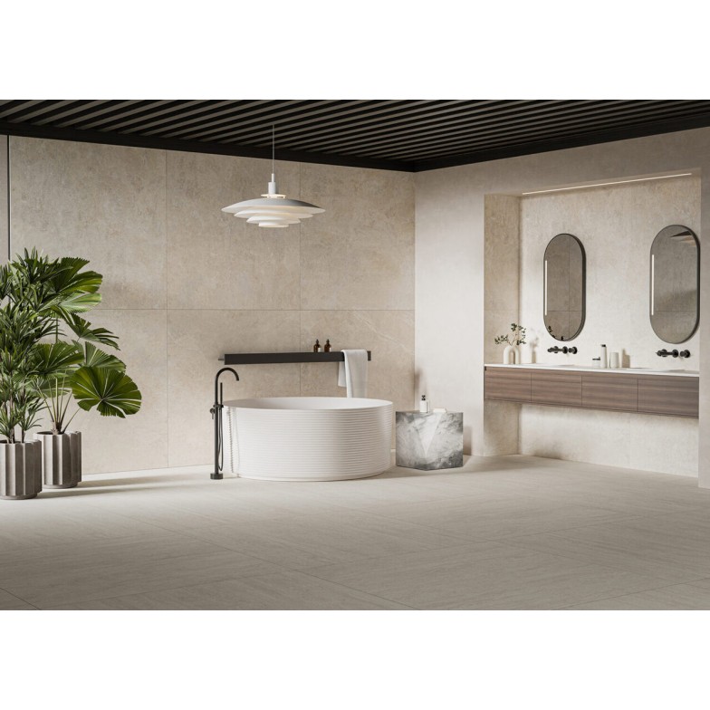 Плитка керамогранітна Softstone Ivory RECT 597x597x8 Cerrad
